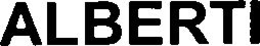 ALBERTI trademark
