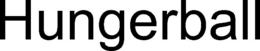 HUNGERBALL trademark