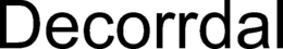 DECORRDAL trademark