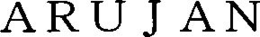 ARUJAN trademark