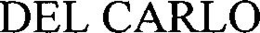 DEL CARLO trademark