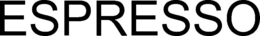 ESPRESSO trademark