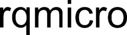 RQMICRO trademark