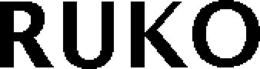 RUKO trademark