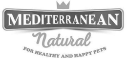 MEDITERRANEAN NATURAL FOR HEALTHY AND HAPPY PETS trademark