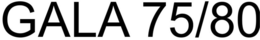 GALA 75/80 trademark