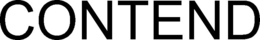 CONTEND trademark
