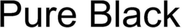 PURE BLACK trademark