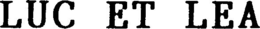 LUC ET LEA trademark