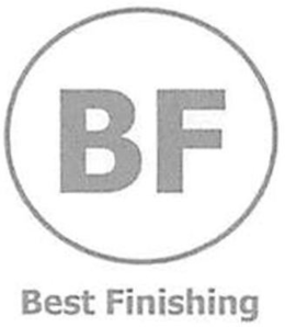 BF BEST FINISHING trademark