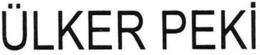 ÜLKER PEKI trademark