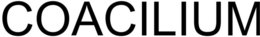 COACILIUM trademark