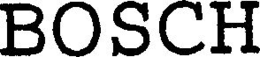 BOSCH trademark