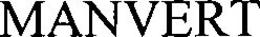 MANVERT trademark