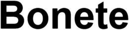 BONETE trademark