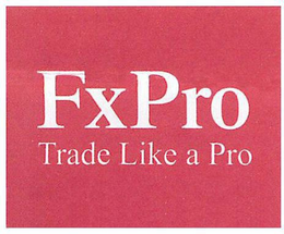 FXPRO TRADE LIKE A PRO trademark