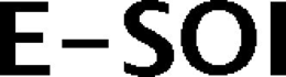 E-SOI trademark