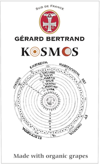 SUD DE FRANCE GÉRARD BERTRAND KOSMOS MADE WITH ORGANIC GRAPES trademark