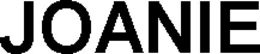 JOANIE trademark