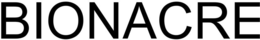 BIONACRE trademark