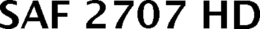 SAF 2707 HD trademark