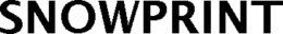 SNOWPRINT trademark