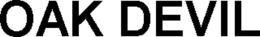OAK DEVIL trademark