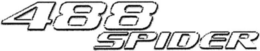 488 SPIDER trademark