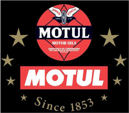 SWAN FINCH MOTUL MOTOR OILS SWAN-FINCH OIL CORPORATION NEW YORK NEWARK NJ CHICAGO BUFFALO SAN FRANCISCO MOTUL SINCE 1853 trademark