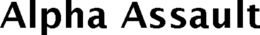 ALPHA ASSAULT trademark