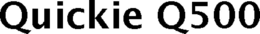 QUICKIE Q500 trademark