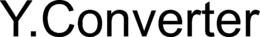 Y.CONVERTER trademark