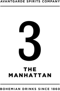 AVANTGARDE SPIRITS COMPANY 3 THE MANHATTAN BOHEMIAN DRINKS SINCE 1860 trademark