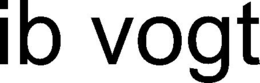 IB VOGT trademark