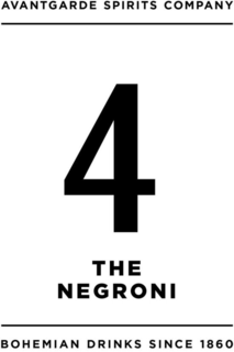 AVANTGARDE SPIRITS COMPANY 4 THE NEGRONI BOHEMIAN DRINKS SINCE 1860 trademark