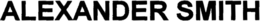 ALEXANDER SMITH trademark