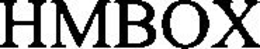 HMBOX trademark
