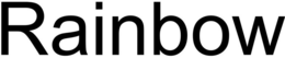 RAINBOW trademark