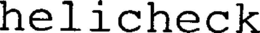 HELICHECK trademark