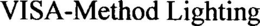 VISA-METHOD LIGHTING trademark