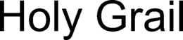 HOLY GRAIL trademark