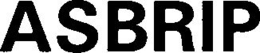 ASBRIP trademark