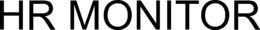 HR MONITOR trademark