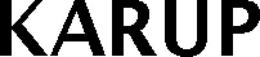 KARUP trademark