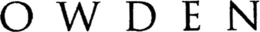 OWDEN trademark