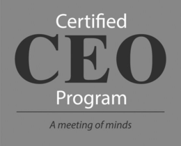 CERTIFIED CEO PROGRAM A MEETING OF MINDS trademark