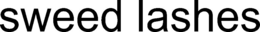 SWEED LASHES trademark