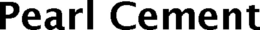 PEARL CEMENT trademark