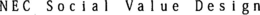 NEC SOCIAL VALUE DESIGN trademark
