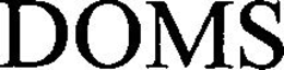 DOMS trademark